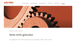 Desktop Screenshot of antriebe.ch